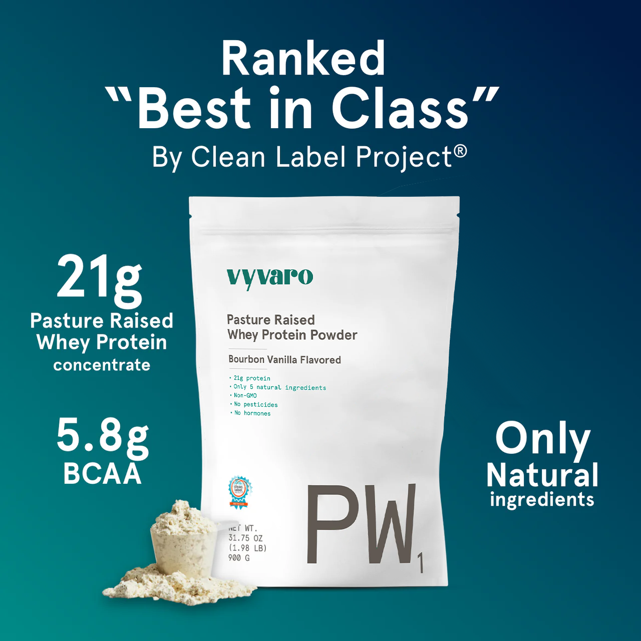 PW1 - Whey Protein with Bourbon Vanilla
