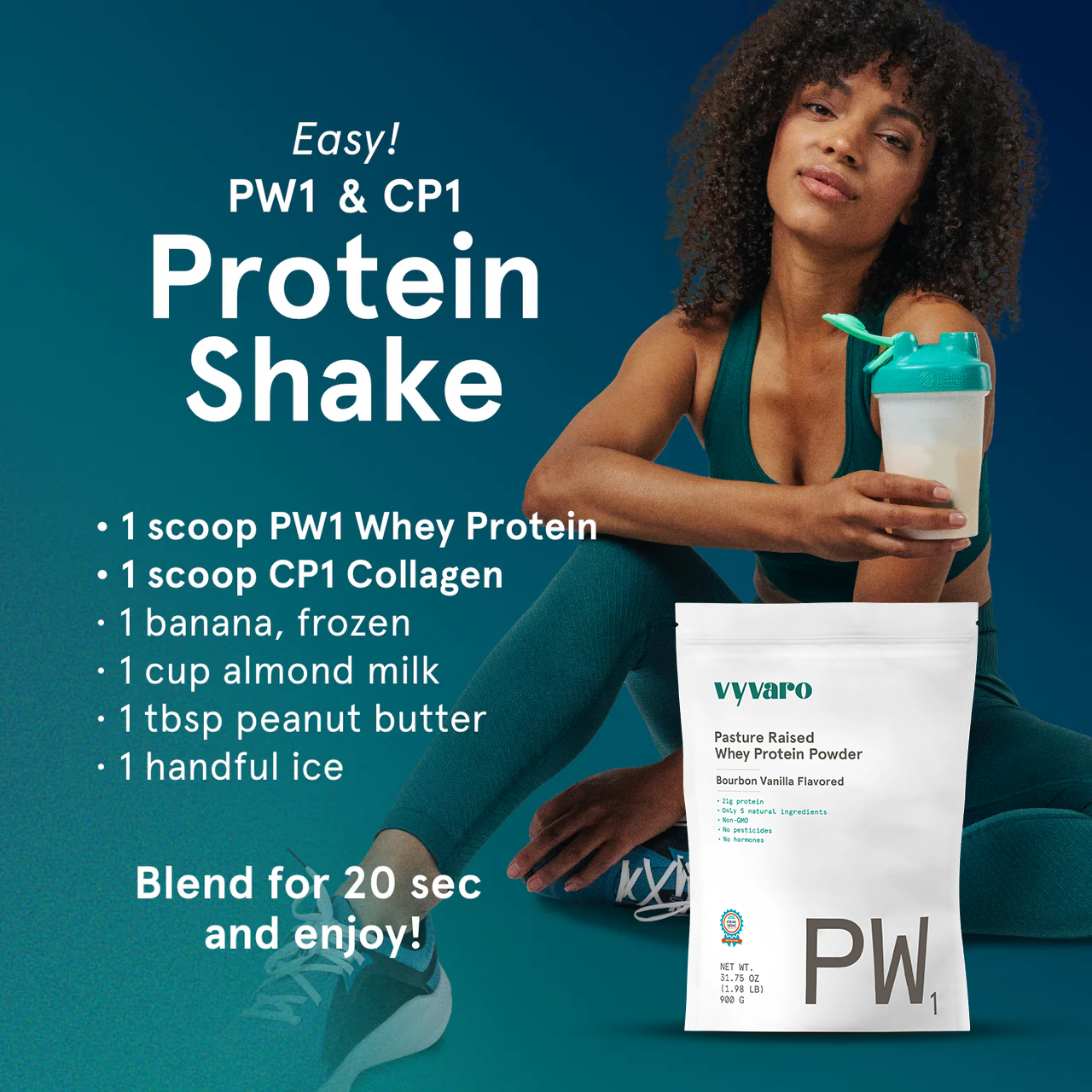PW1 - Whey Protein with Bourbon Vanilla
